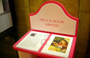 Mills & Boon exhibition flip books